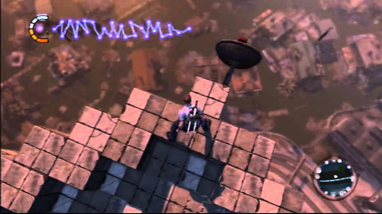 inFAMOUS 2 UGC Missions: Seth9977's Interactive Airship - HD