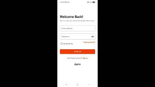 aprio business — Software Setup: Web Panel and Mobile App screenshot 2