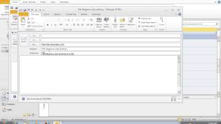How to Add Bcc in an Outlook 2010 Calendar Invite