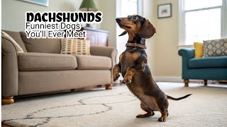 Funniest Dogs You’ll Ever Meet: Dachshunds! Funniest Dogs You’ll Ever Meet: Dachshunds!