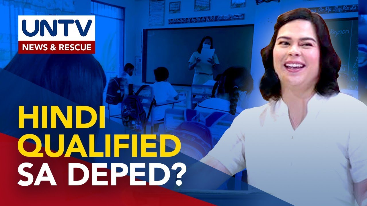 Kakayahan ni Sara Duterte na maging DepEd secretary, tila kinuwestiyon ng isang teachers’ group