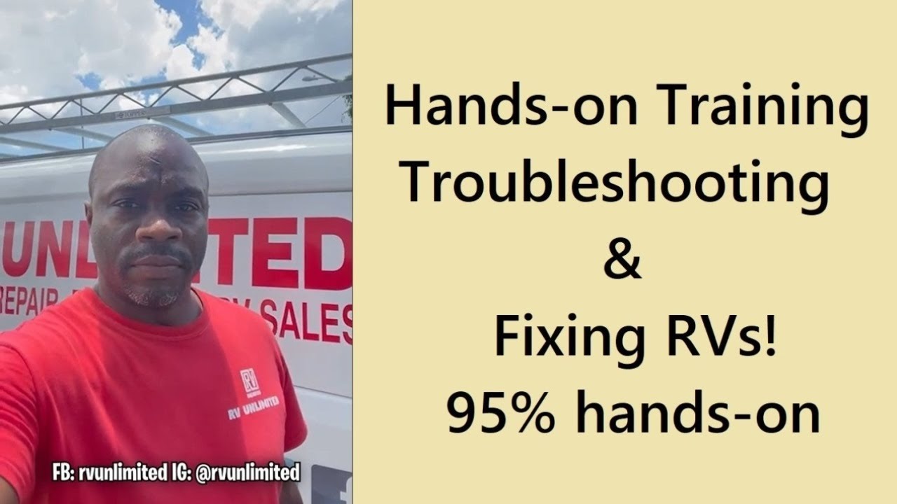 RV Repair Training Hands-on | RV fixing | RV repair class | How to fix RVs