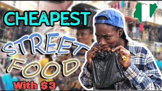 Africa's CHEAPEST street food!! Lagos,  Nigeria.