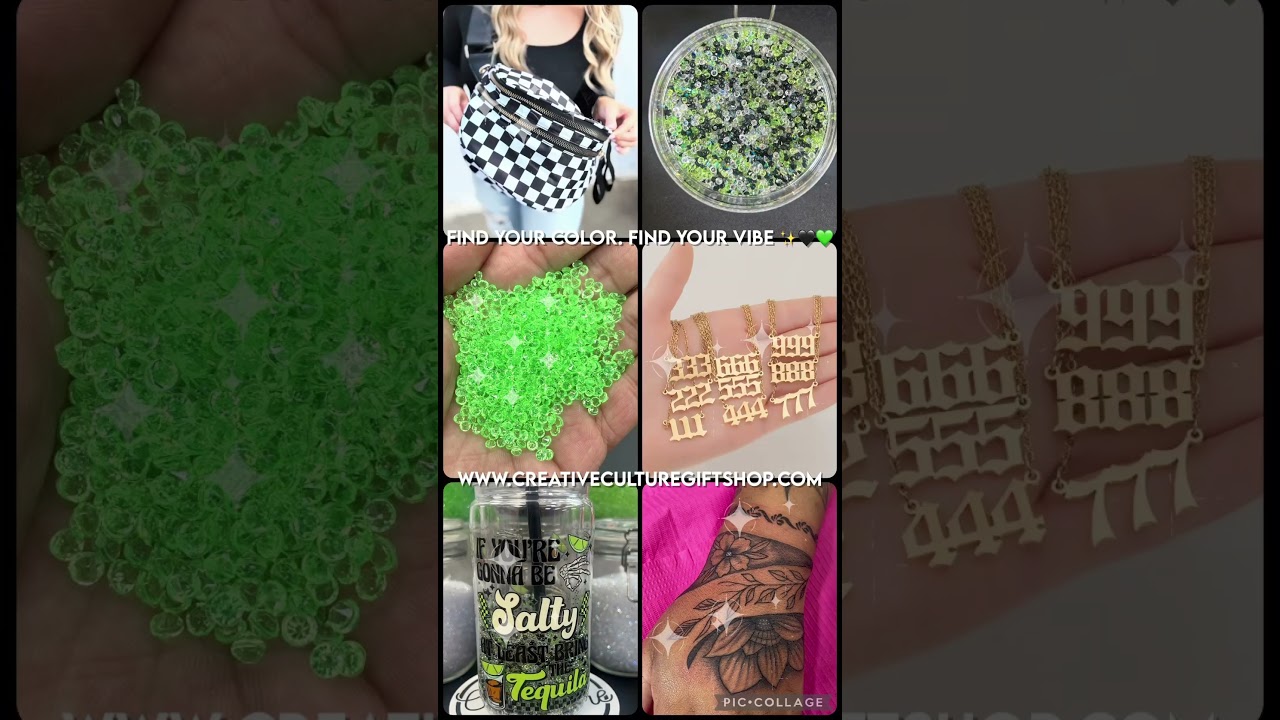 💚 The Green Frequency — Growth in Motion | Creative Culture Gift Shop