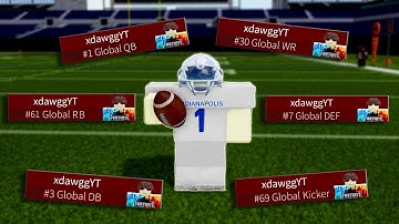 Grinding For GLOBAL in EVERY POSITION?? | Football Fusion 2