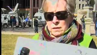 Senate Bill 5 protests at state of the state