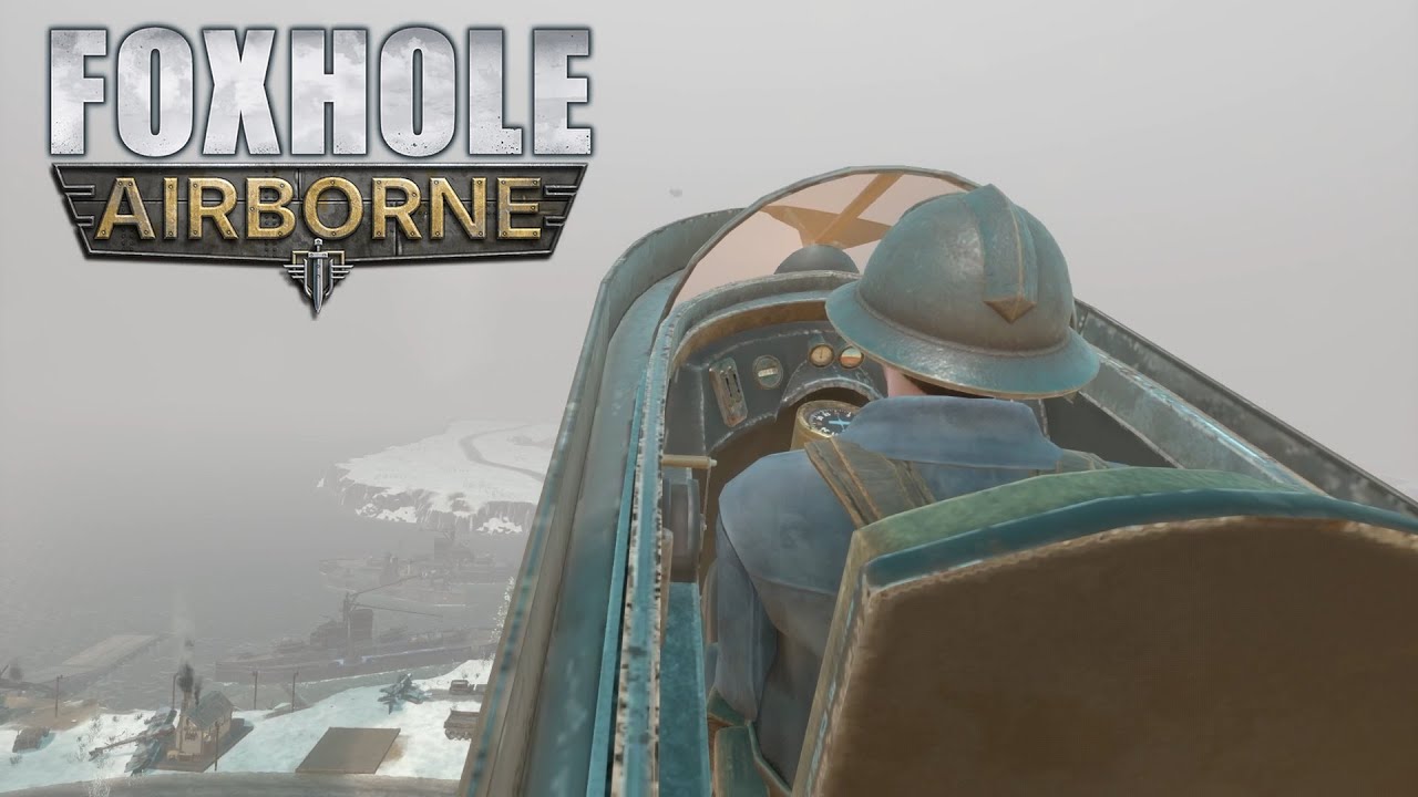 Foxhole Airborne Flying in VR - Plane Ambience