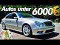 Die besten Anfänger Autos für unter 6000€ | RB Engineering | Mercedes Benz W211