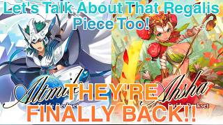 HUGE Vanguard News! New Regalis Piece & Decksets For Ahsha & Altmile Revealed!