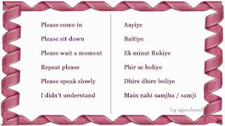 Learn Hindi through English - Survival Phrases screenshot 5