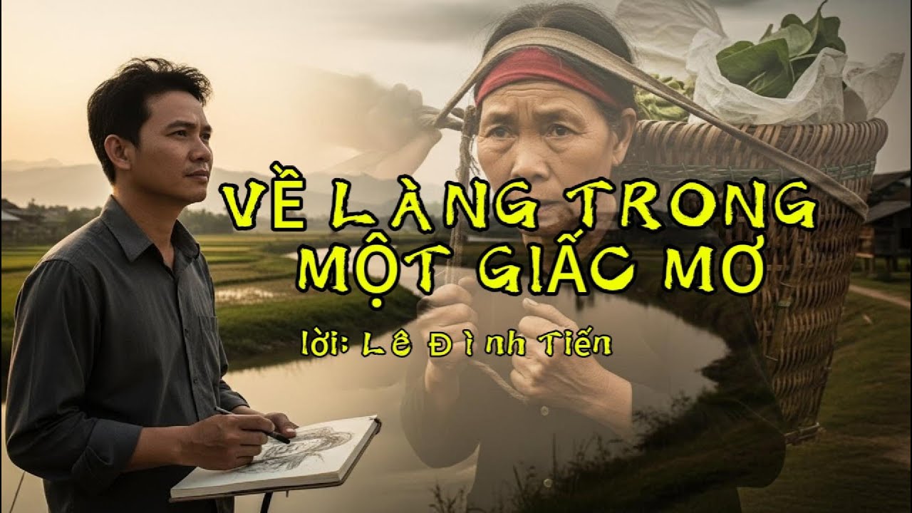 Về Làng Trong Một Giấc Mơ | Thơ Phổ Nhạc Hoài Niệm | Music Đêm