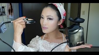 TEMPTU Airbrush Makeup: Part 1 (FOUNDATION, BLUSH, & HIGHLIGHT)