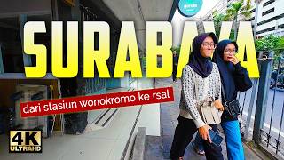 Rute Jalan Kaki dari Stasiun Wonokromo ke RSAL (Rumah Sakit Angkatan Laut) | Walking Around Surabaya
