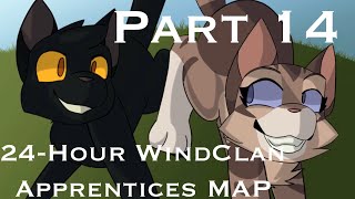 24 Hour WindClan Apprentices MAP Part 14 - Breezepaw and Heatherpaw