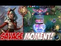 SAVAGE MOMENT BY TOP INDONESIA EDITH, BUILD TEBAL DAN SAKIT BUAT PUSH RANK - Mobile Legends