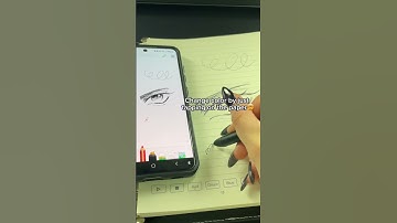 Everything you sketch on the paper is synced to your phone🤯 #mangaartist #drawing #sketching