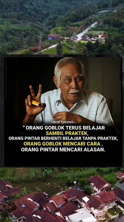 Perbedaan orang goblok dengan orang pintar versi Bob Sadino. #shorts #short