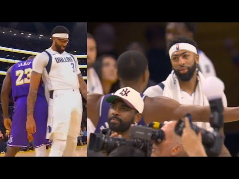 LeBron James Annoys Anthony Davis And Rui Gives AD A Big Hug After The Game