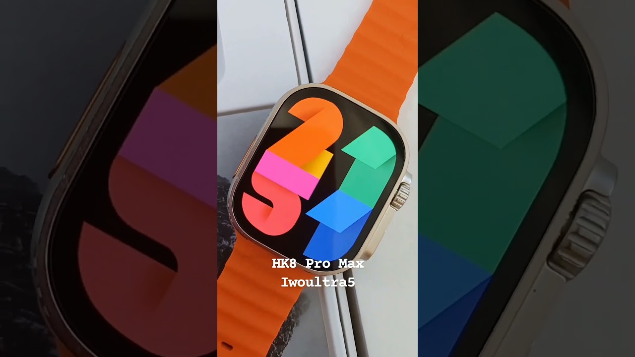 HK8 Pro Max (Tela Amoled 2.12) @cajazeiras_ smartwatch _ pulseiras