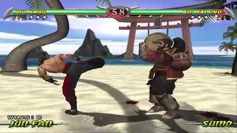 Mortal Kombat Deception - Liu Kang Arcade Playthrough