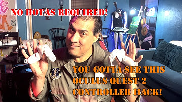 Oculus Quest 2 controller HACK for flight sim flying.. NO HOTAS REQUIRED!