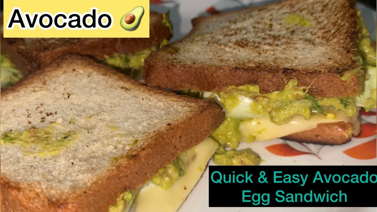 Avocado | ButterFruit Sandwich | ಬೆಣ್ಣೆ ಹಣ್ಣು |Quick & Easy Avocado Healthy Sandwich 