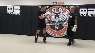Duane Ludwig & UFC Bantamweight Champ Tj Dillashaw Drill Hook Cross Lead Round Kick