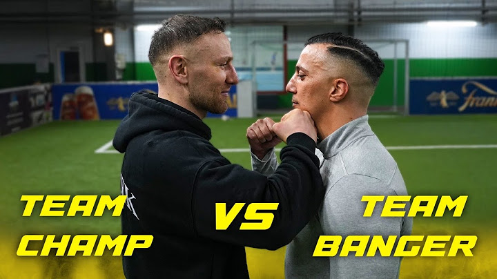 TEAM CHAMP VS TEAM BANGER I Mehr Fouls als Tore..  @FaridBang