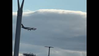 UPS Airbus A300-F4-622R flying over Philadelphia PA