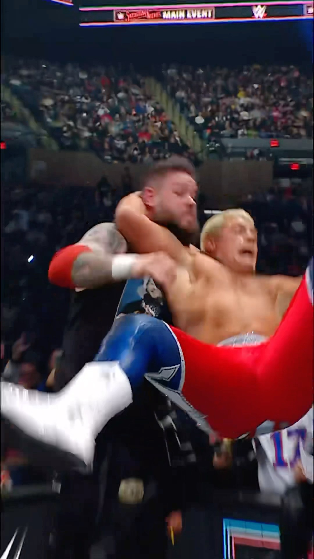 Cody Rhodes does an RKO ?