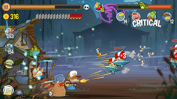 Swamp Attack - Hard Mode. Episode 9. Level 13 Gameplay Android walkthrough