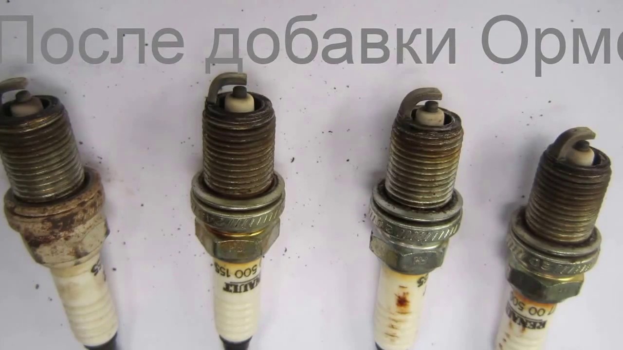 Белый нагар на клапанах
