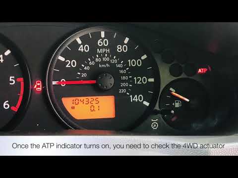 Navara D40 4WD off | Code P1818 | ATP Indicate