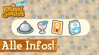 Alle INFOS & TIPPS über das KOCHEN! 🧑‍🍳 in Animal Crossing New Horizons 🌴