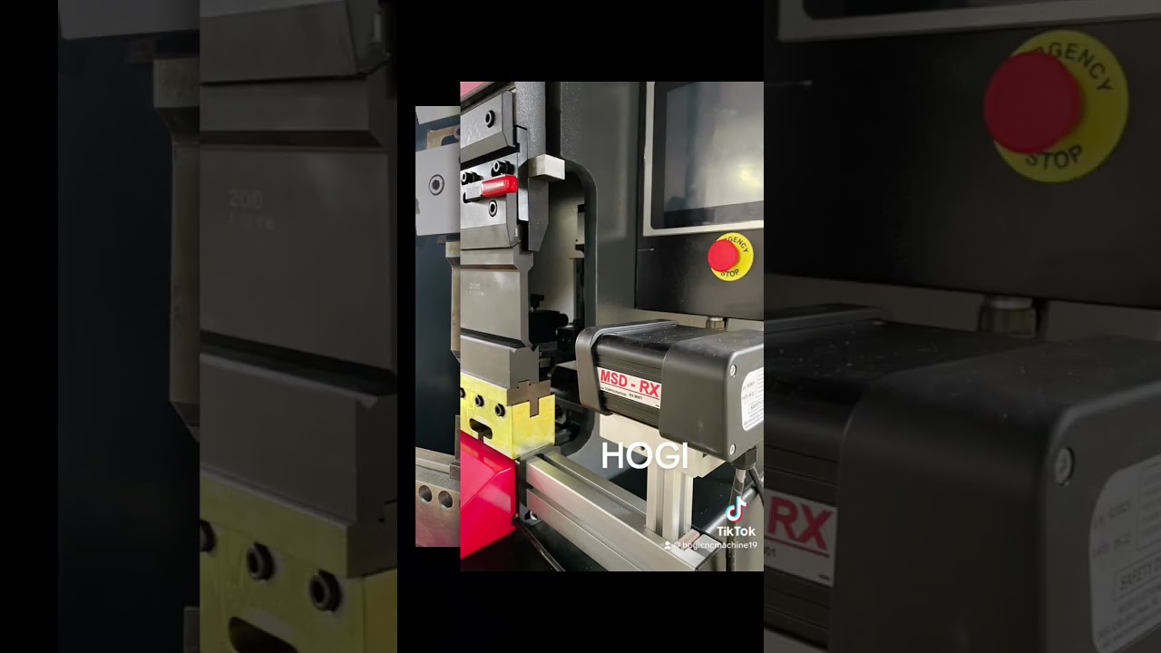 HOGI All electric servo control mini press brake PB0805 for small parts bending 
