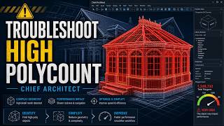 Troubleshoot and Find High Polycount Items in Your Model in Chief Architect Troubleshoot and Find High Polycount Items in Your Model in Chief Architect