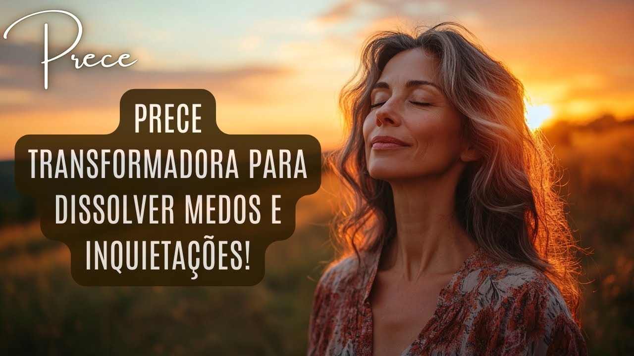Prece Espírita Acalmar a Mente. Pare Agora e Faça Esta Prece Para Alívio Espiritual! Prece Forte