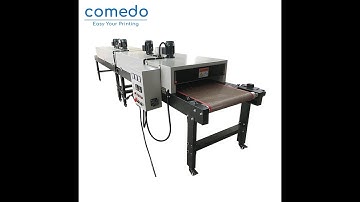 Comedo T-shirt tunnel/ conveyor dryer heater for screen printing KMD170*65