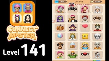 Connect Master Match Puzzle level 141 Guide Walkthrough Solution