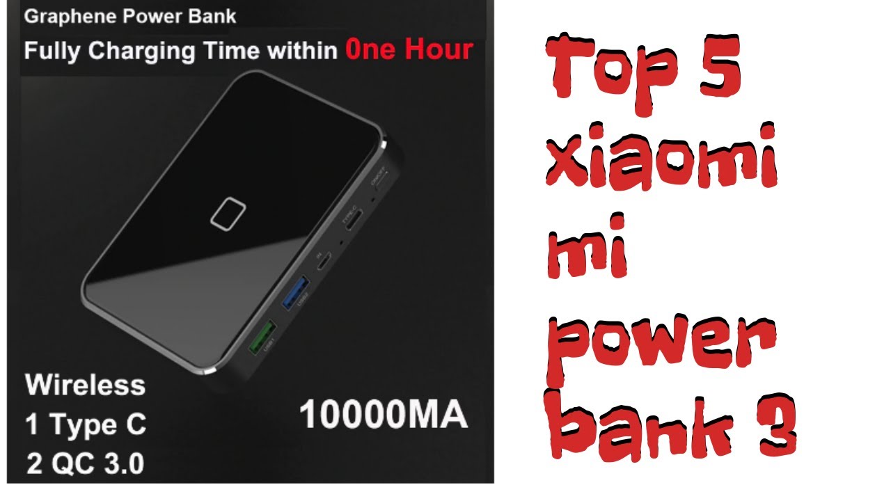 Top 5 xiaomi mi power bank 3 | Best online deals your world