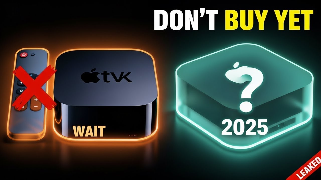 NEW Apple TV 4K 2025 LEAKS – Don’t Buy the Current Model Until You ...