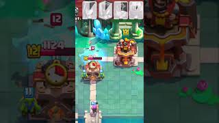 4HP 😉 INTENSE MATCH Miner With UnLucky Zap Got Defeated By Mini Pekka Goblin barrel (Clash Royale)