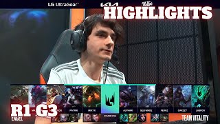 XL vs VIT - Game 3 Highlights | Round 1 LEC 2022 Spring Playoffs | Excel vs Vitality G3