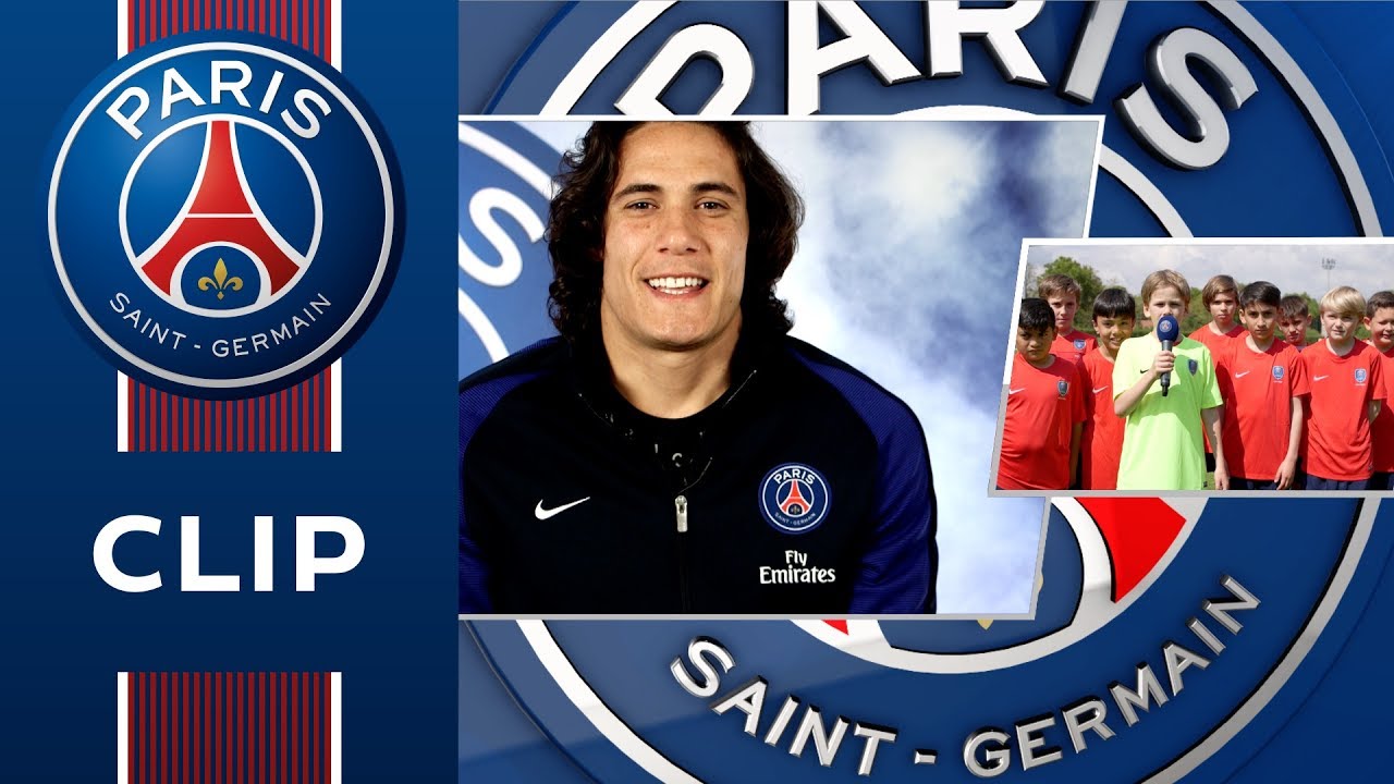 football score EDINSON CAVANI REPOND AUX ENFANTS DE L' ACADEMY
