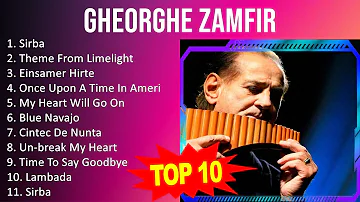 Gheorghe Zamfir 2023 - Greatest Hits, Full Album, Best Songs - Sirba, Theme From Limelight, Eins...