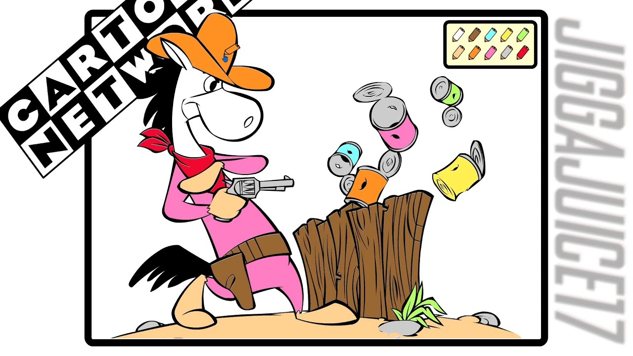 Cartoon Network Coloring: Quick Draw McGraw Flash Game (No Commentary ...