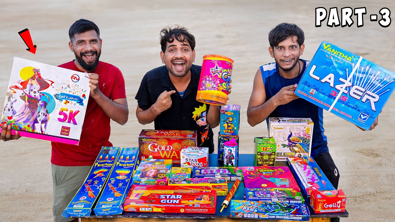 Diwali Stash Testing 2025.....🤩 नये पटाखें लेकर आ गये | PART 3