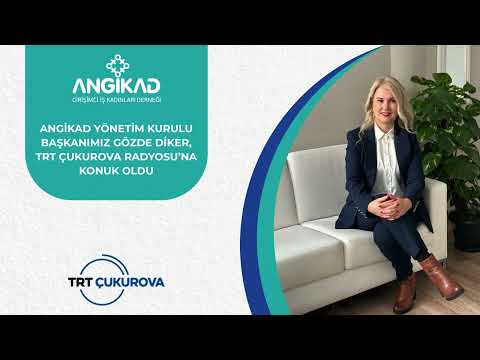 Yönetim Kurulu Başkanımız Gözde Diker TRT Çukurova Radyosu'na Konuk Oldu