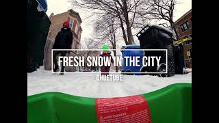 Fresh Snow In The City.