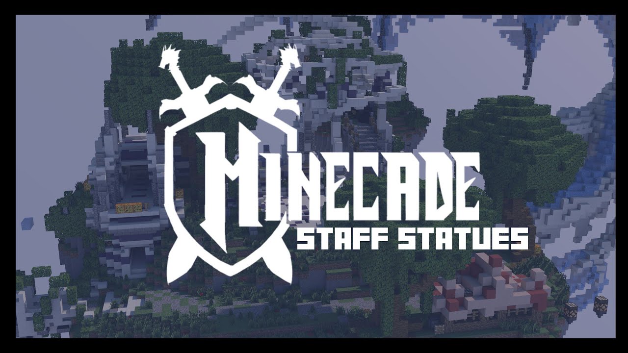 Minecade - Staff Statues Past and Present!